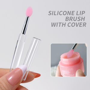 <span class=keywords><strong>Pinceau</strong></span> en silicone pour poudre Aurora, applicateur de poudre <span class=keywords><strong>magique</strong></span> effet miroir, bâton de maquillage réutilisable, crayon de sculpture 3D, outil de nail art - Product Image 6