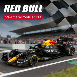 <span class=keywords><strong>Precio</strong></span> de Fábrica, <span class=keywords><strong>Coche</strong></span> de Carreras de Fórmula Uno RB19 a Escala <span class=keywords><strong>1</strong></span>:43 con Licencia Oficial, Modelo de Aleación Fundida a Presión, Ruedas Móviles, para Coleccionistas y Niños - Product Image 1