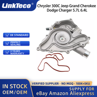 Bomba de agua del motor Linkteco para Chrysler 300C Jeep Grand Cherokee Dodge Charger 5.7L 6.4L 2011-2020 68346915AA 53022340AF
