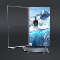 Support de caisson lumineux SEG à sublimation de haute qualité, pliable, portable, léger, magnétique, modulaire, à assemblage rapide pour salon professionnel