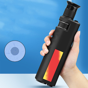 400X Handheld Fiber Optic <b>Microscope</b> Inspection Probe White LED Illumination Laser Filter Protection for SC FC ST LC Connector - Product Image 4