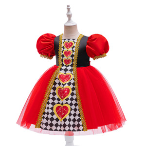 <span class=keywords><strong>Alice</strong></span>'s Adventures in Wonderland Cosplay <span class=keywords><strong>Red</strong></span> Queen Vestido negro Halloween Mujer - Product Image 3