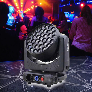 Hot bán 37x15W RGBW 4-in-1 LED di chuyển đầu zoom rửa ánh sáng với DMX512 kiểm soát ip33 đánh giá cho Disco/giai đoạn sử dụng - Product Image 1