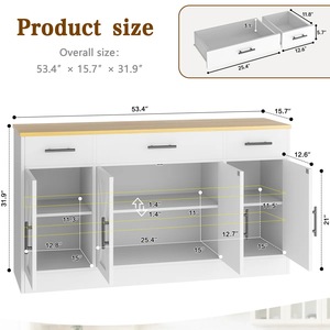 Modern minimalist large-capacity <b>storage</b> cabinet for cross-border trade, multi-functional <b>storage</b> rack for home use. - Product Image 2