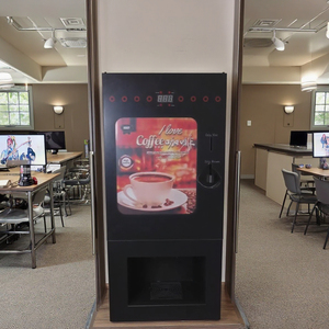 Digital Business <b>Fully</b> <b>Automatic</b> Touch Screen Tabletop Espresso Ground <b>Coffee</b> Vendo Latte Vending <b>Machine</b> - Product Image 2