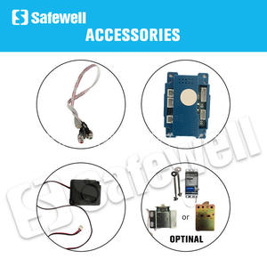 Kit di Blocco Elettronico Digitale LCD Safewell con Tastiera e Solenoide per <span class=keywords><strong>Riparazione</strong></span> Cassaforte e Armadietto di Sicurezza - Product Image 3