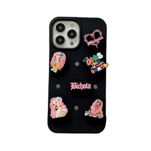 Coque de téléphone personnalisée DIY couleur d'été à la mode pour iPhone 15 coque de téléphone portable en silicone étanche pour <span class=keywords><strong>11</strong></span> 12 13 Pro Max - Product Image 3