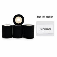 Rouleau d'encre solide pour impression de date, rouleau d'encre chaude 36mm x 36mm 36*40mm pour machine de codage de date, impression de numéro de lot sur film d'emballage