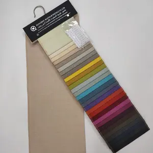 Thiết kế mới chất lượng cao lanh linen vải 100% polyester các Terylene cây gai dầu vải cho sofa