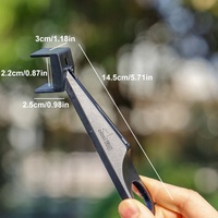 Kit de nettoyage de chaîne de moto en plastique avec anti-éclaboussures, applicateur d'huile et brosse de nettoyage pour un nettoyage pratique