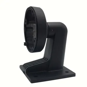 Fabricante exterior 110mm Preto Alumínio exterior Wall Mounting Bracket CCTV PTZ Dome IP Camera