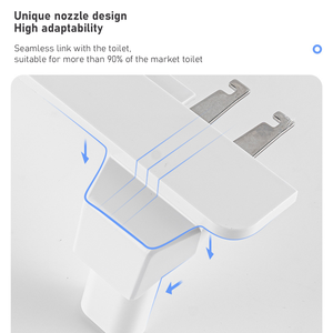 <strong>ABS</strong> Plastic Material Self-Cleaning Retractable Cold Water Bidet Attachment <strong>for</strong> Existing Toilets New Product <strong>for</strong> Bathroom Toilet - Product Image 3