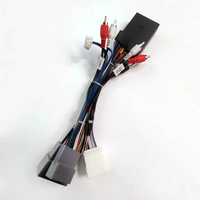 Rangkaian Kabel Elektronik Otomotif Kustom untuk Radio Mobil Android Universal 12V ISO9001 Kabel Inti Tembaga Perunggu