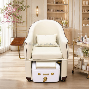 Sillón de <span class=keywords><strong>Pedicura</strong></span> de Lujo de Fábrica, de Cuero PU, sin Plomería, <span class=keywords><strong>con</strong></span> <span class=keywords><strong>Hidromasaje</strong></span>, Bomba de Drenaje y Lavabo <span class=keywords><strong>para</strong></span> Spa de Pies, <span class=keywords><strong>para</strong></span> Salón de Uñas - Product Image 3
