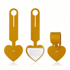 Simple Heart-Shaped PU Leather <b>Luggage</b> Tags Letter Passport Tags Travel <b>Luggage</b> Label <b>Straps</b> Accessory Travel Accessories - Product Image 6