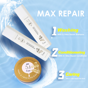 แชมพูสระผมสูตรที่ปราศจากซัลเฟตมาส์กให้ผมสดชื่นสำหรับผมที่ไม่มีชีวิตชีวาบำรุงให้ความอ่อนนุ่ม - Product Image 4