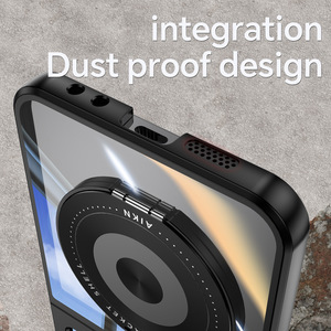 Coque de téléphone antichoc avec support magnétique rotatif à 360° et anneau de recharge sans fil pour Samsung Z Flip 8 7 6 <span class=keywords><strong>5</strong></span> - Product Image 3