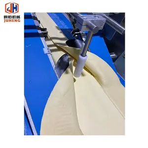 CE automatic puff pastry production line customized flaky pastry equipment pastries processing line for food factory
