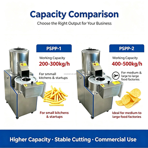 Máquina cortadora de <span class=keywords><strong>patatas</strong></span> <span class=keywords><strong>fritas</strong></span>, pelador de <span class=keywords><strong>patatas</strong></span>, cortadora de gran capacidad - Product Image 2