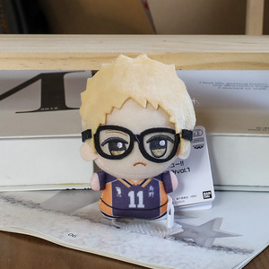 New 10cm Mini Plush Keychain Anime Character Hinata Shoyo <b>Cute</b> Cartoon Anime Plush <b>Dolls</b> Keychain Kawaii Plush Toys Grab <b>Dolls</b> - Product Image 5