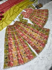 ชุดซาลาวาร์สำหรับผู้หญิงและเด็กผู้หญิงเสื้อผ้าพื้นเมืองอินเดียแบบดั้งเดิมชุดปาร์ตี้ดีไซน์ใหม่ - Product Image 4