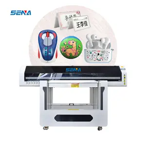 Best New Products 9060 Eco Solvent A3 3D Flatbed UV Printer Inkjet Printing Machine for Cell Phone Case Cups Bottle Plywood Sale