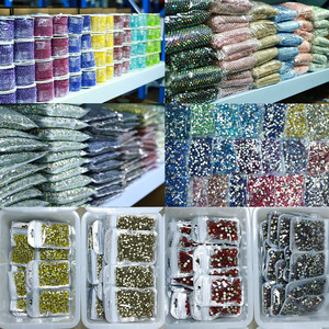 Blingbling cùng cắt factes pha lê thủy tinh không hotfix Rhinestone phẳng trở lại Nail Rhinestones cho DIY Thủ công mỹ nghệ - Product Image 6