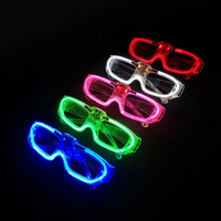 Lunettes LED Lumineuses en Gros pour Anniversaires, Halloween, Noël – Fournitures de Fête Néon Colorées et Lumineuses