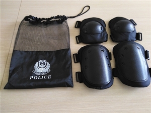 DFP1024 - Juego de 4 Protectores Negros para Codos y Rodillas, para Uniformes Especiales y de Trabajo en Exteriores - Product Image 5