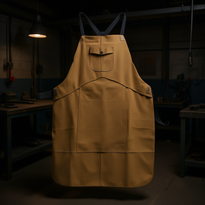 Tablier de soudage professionnel TTAKE, résistant à la chaleur, fabriqué en Italie pour une protection optimale - Product Image 3