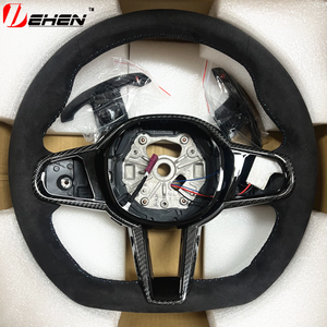 Volante de Fibra de Carbono para BMW Serie 1 2 3 4 5 6 7 8 i3 <span class=keywords><strong>i4</strong></span> X3 X4 X5 X6 X7 XM M2 M3 M4 <span class=keywords><strong>M5</strong></span> M8 M340i G20 G80 G82 G42 G29 F90 - Product Image 2