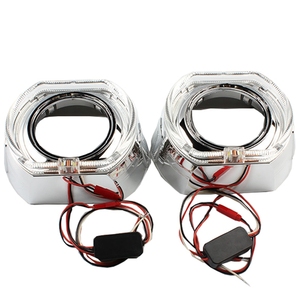 CQL <span class=keywords><strong>VIP</strong></span> 3,0 pulgadas HID proyector plaza cubierta para Q5 xenón lente faro Retrofit LED Ojos de Ángel tipo - Product Image 1