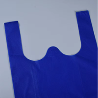 Sac banane personnalisé en non-tissé biodégradable avec logo imprimé, sac de courses recyclable pour supermarché, vente en gros