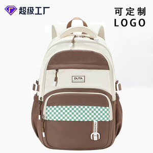 WeiYaLu Student Backpack 15 Inches Lightweight Fashionable For Girls School Travel Casual Use - Product Image 5