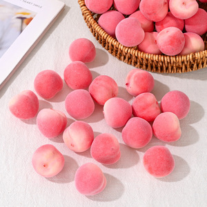 Wholesale Mini Artificial Peach <b>Foam</b> Fake Peach Fruit Lifelike Simulation Peach for Home Decor Photography Props - Product Image 3