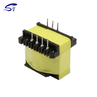 Transformateur d'alimentation haute fréquence ST 220V AC EE42/EE55/EE65 60W à noyau en ferrite haute efficacité -40~+125 pour carte de circuit imprimé