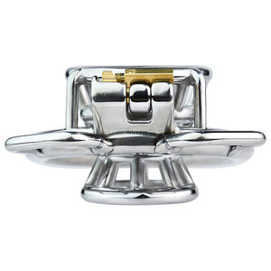 Лидер продаж Eur-american, клетка целомудрия с отрицательными числами БДСМ, носимые Круглые Кольца для пениса, мужские металлические устройства для связывания - Product Image 4