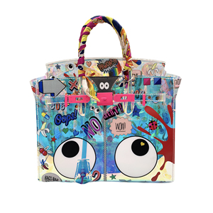 <strong>Big</strong> Size 1831 Jelly Holographic Colorful Concert Transparent Handbag <strong>Women</strong> Eye Theme Cute Tote Burkin <strong>Bag</strong> <strong>for</strong> <strong>Women</strong> - Product Image 1