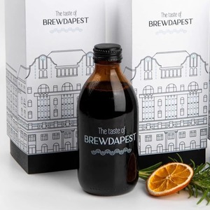 Botella de Vidrio de 200 ml para Café Frío Americano, Estilo Nuevo, Color Ámbar, Botella para Bebidas de Enzimas, Etiqueta Impermeable Personalizada con Logotipo - Product Image 3