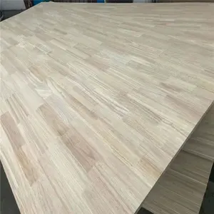 Wholesale Customizable Best Price Decorative Wood Board Radiata Pine/ Rubber/acacia Finger Joint Laminated Board For Furniture