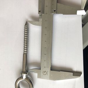 Perno de ojo de acero inoxidable M8 316 para cestas colgantes de uso doméstico - Product Image 3