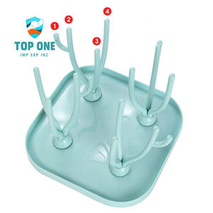 TopOne support de voyage porte-biberon anti-poussière Portable démonter propre bouteille de lait séchage porte-biberon suspendu - Product Image 5