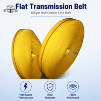 Courroie plate de transmission en nylon haute résistance 28OZ 32OZ, courroie plate industrielle pour machine d'impression