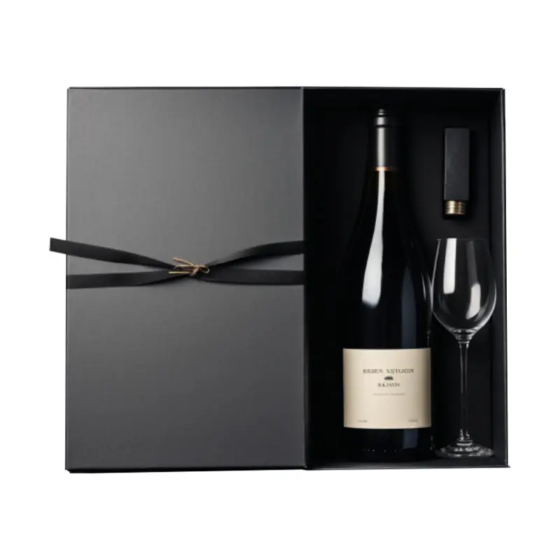샴페인 선물용 뚜껑 및베이스 매그넘 병 와인 상자 100 ml 와인 샘플 1 팩 와인 상자