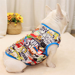 Camisetas <span class=keywords><strong>para</strong></span> Perros de Primavera Verano, <span class=keywords><strong>Ropa</strong></span> <span class=keywords><strong>para</strong></span> Mascotas Transpirable, <span class=keywords><strong>Ropa</strong></span> <span class=keywords><strong>para</strong></span> Perros Bulldog Francés <span class=keywords><strong>para</strong></span> Pitbulls - Product Image 3