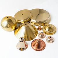 OEM Custom Brass Metal Spinning Parts Precision Manufacturing Decorative Hardware Components