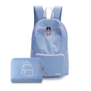 2024 vente en gros sacs à dos pliants logo personnalisé sac à dos scolaire sacs à dos de sport décontractés multifonctionnels
