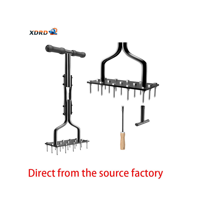 Lawn Aerator Spike Manual Tool Carbon