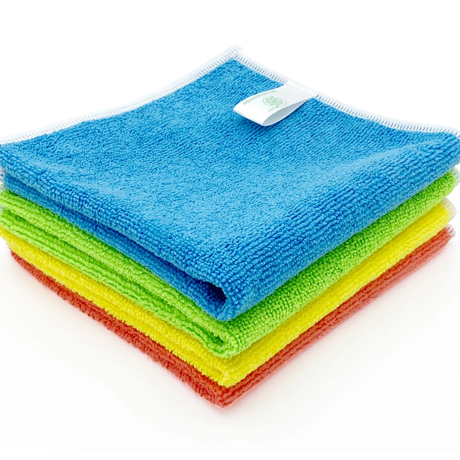 Recycled Towel RPET Recycled Microfiber Cleaning Cloth Wiping Rags Microfiber Space Custom Kitchen Logo Good