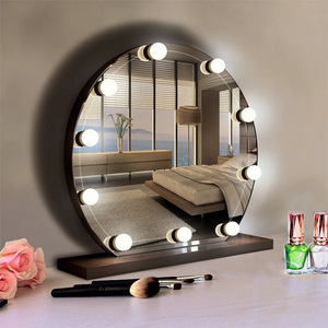 Alta rentabilidad <span class=keywords><strong>para</strong></span> la lámpara de espejo de tocador de maquillaje LED de estilo Hollywood, 5 temperaturas de color, tocador de baño de alambre oculto - Product Image 2